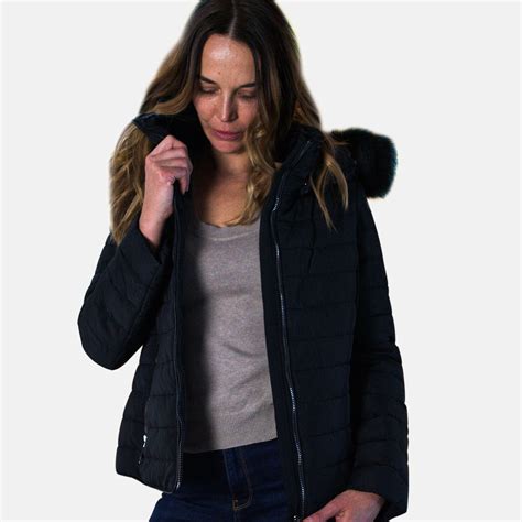 19V69 by Alessandro Versace: Winterjacke mit Kapuze, Schwarz, L